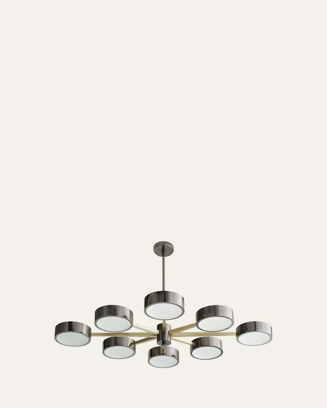 Linus 52" 8-Light Starburst Chandelier